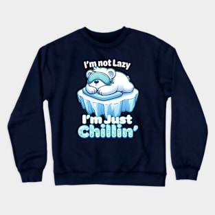 Chilling Polar Bear Crewneck Sweatshirt